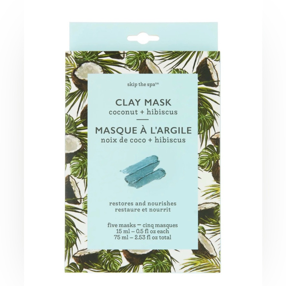 COCONUT + HIBISCUS
CLAY MASKS - Picture 2 of 5